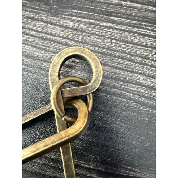 Heavy Metal Puzzle Deuces Wild Keychain Bronze - Picture 4 of 6